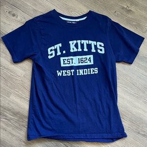 Navy Blue St. Kitts T Shirt